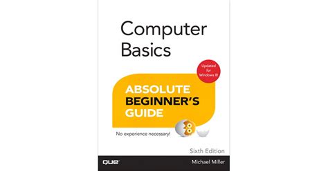 Computer Basics Absolute Beginner s Guide Windows 8 Edition 6th Edition Reader