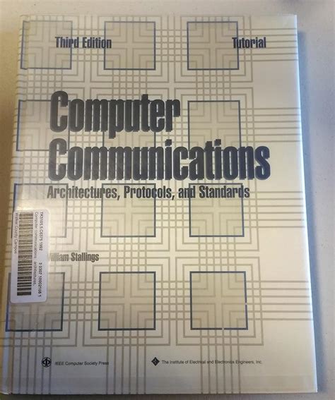 Computer Communications Architectures Protocols and Standards IEEE COMPUTER SOCIETY PRESS TUTORIAL Epub