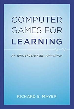 Computer Games for Learning An Evidence-Based Approach MIT Press Epub