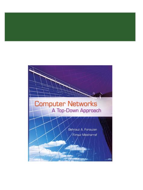 Computer Networks A Top Down Forouzan Pdf Kindle Editon