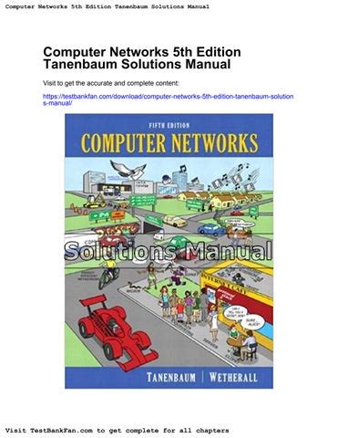 Computer Networks Tanenbaum 5th Edition Solution Kindle Editon