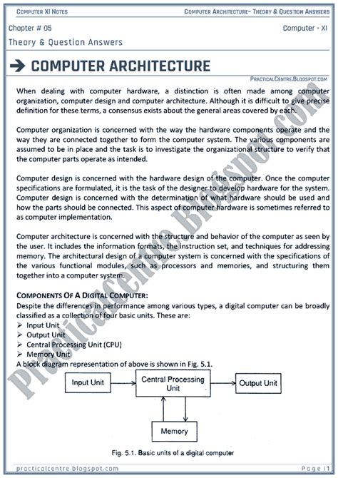 Computer Organization And Architecture Questions Answers Doc