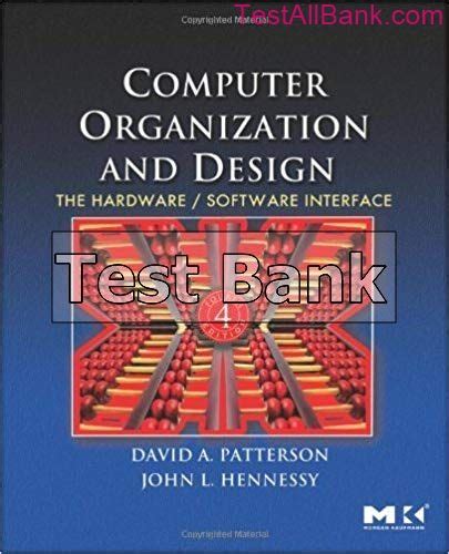 Computer Organization And Design 4th Edition Solution Manual Download Epub