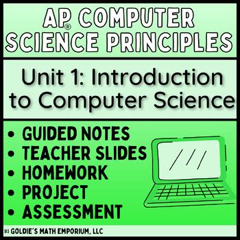 Computer Science 1: Introduction to Computer Science: