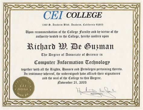 Computer Science and Information Technology (Associate of Science)
