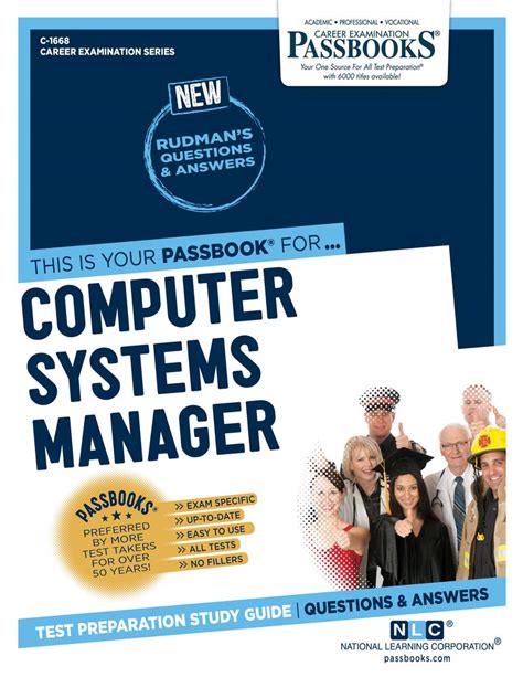 Computer Systems ManagerPassbooks Passbooks for Career Opportunities Series No C-1668 Kindle Editon