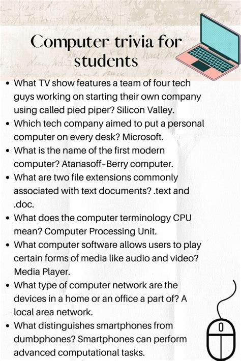 Computer Trivia Questions With Answers Kindle Editon