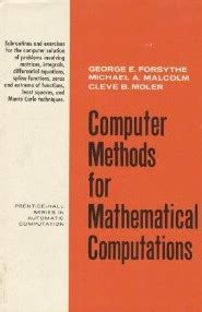 Computer.methods.for.mathematical.computations Ebook Doc