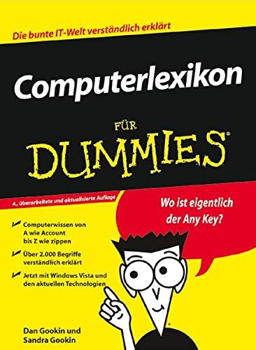 Computerlexikon fr Dummies Für Dummies German Edition Reader