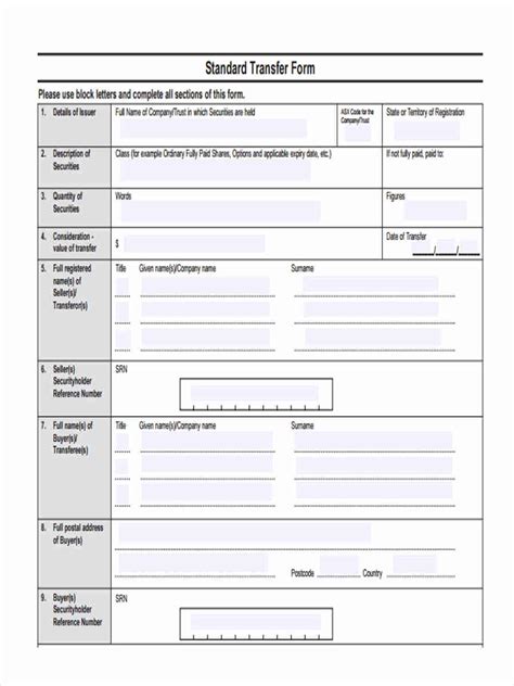 Computershare Stock Transfer Form: A Comprehensive Guide