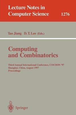 Computing and Combinatorics 12th Annual International Conference, COCOON 2006, Taipei, Taiwan, Augus Reader