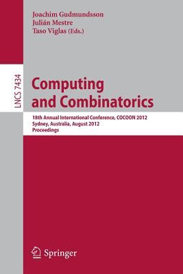 Computing and Combinatorics 6th Annual International Conference, COCOON 2000, Sydney, Australia, Jul Doc