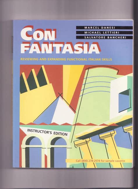 Con Fantasia Reviewing and Expanding Functional  Italian Skills 4th Edition Kindle Editon