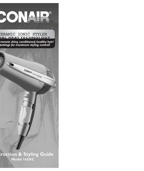 Conair Manuals Pdf User Guide Ebook Reader