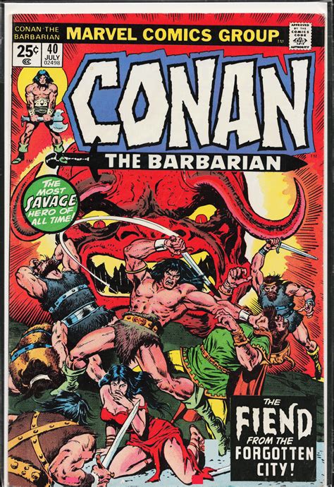 Conan the Barbarian 40 Kindle Editon