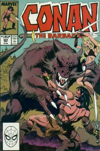 Conan the Barbarian Vol 1 No 224 He Who Hungers Nov 1989 Kindle Editon