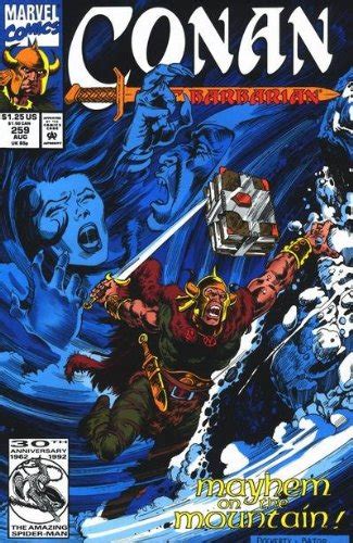 Conan the Barbarian Vol 1 No 259 Nov 1992 Mayhem on the Mountain Doc