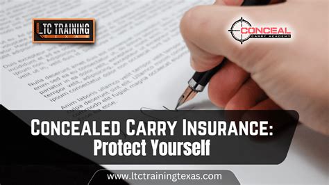 Concealed Carry Insurance: Protect Yourself and Your Rights