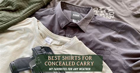 Concealed Carry Shirts: Addressing a Growing Need