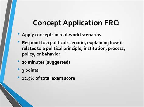 Concept Application FRQ AP Gov: Mastering the Art of Synthesis