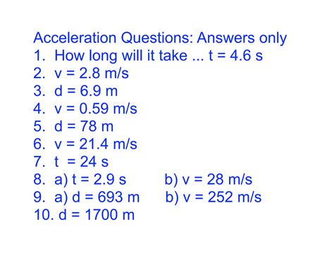 Concept Review Acceleration Answers Kindle Editon