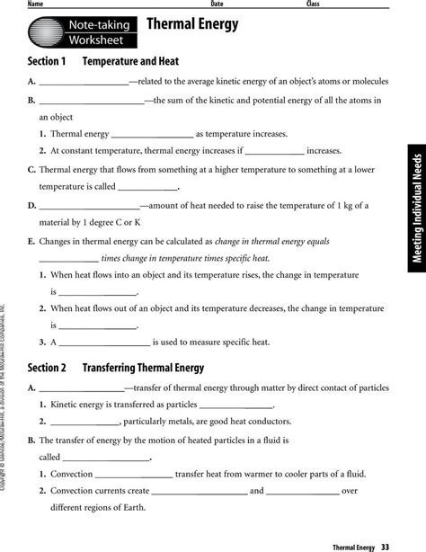 Concept Review Energy Transfer Answers PDF