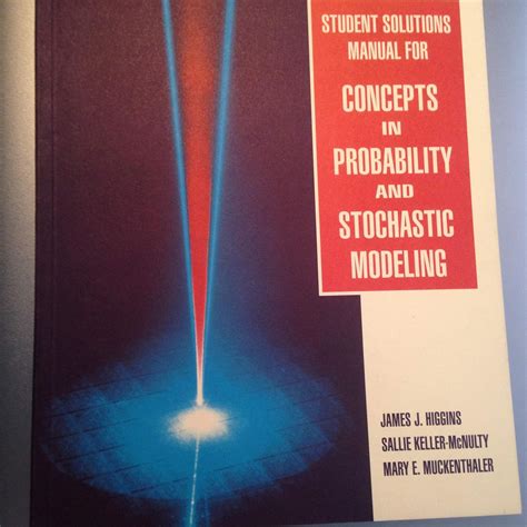 Concepts In Probability And Stochastic Modeling Solutions Reader