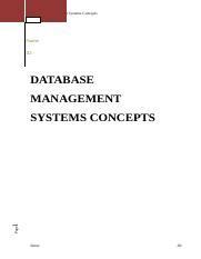 Concepts Of Database Management Answer Sheet Epub