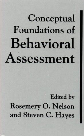 Conceptual Foundations of Behavioral Assessment Doc