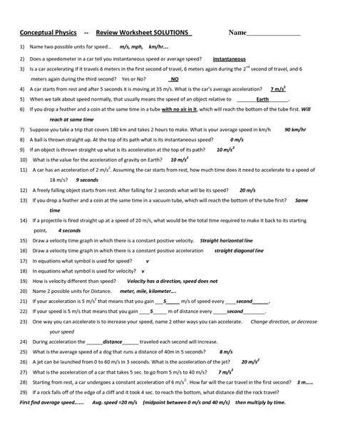 Conceptual Physical Science Explorations Answers Ch 11 Reader