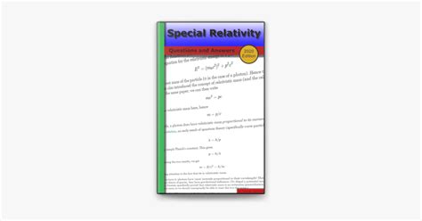 Conceptual Physics 15 1 Answers Special Relativity Epub