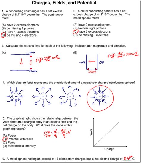 Conceptual Physics 32 Electrostatics Exercises Answers Kindle Editon