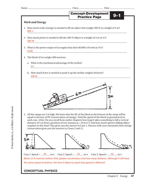 Conceptual Physics Ch 7 Answers PDF