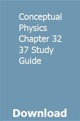 Conceptual Physics Chapter 32 Reading Guide Answers Kindle Editon