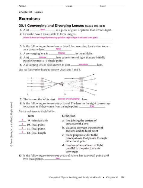 Conceptual Physics Reading And Study Workbook Answers Chapter 28 PDF