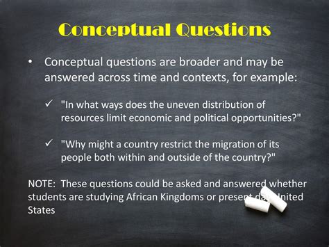 Conceptual Questions: