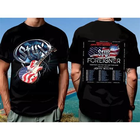 Concert Shirts: A Souvenir Staple for Foreigner Fans