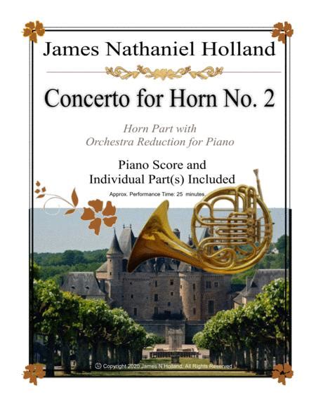 Concerto for Horn and Orchestra Horn with Piano Reduction Kindle Editon