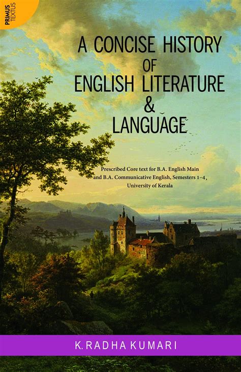 Concise History of English Literature Epub