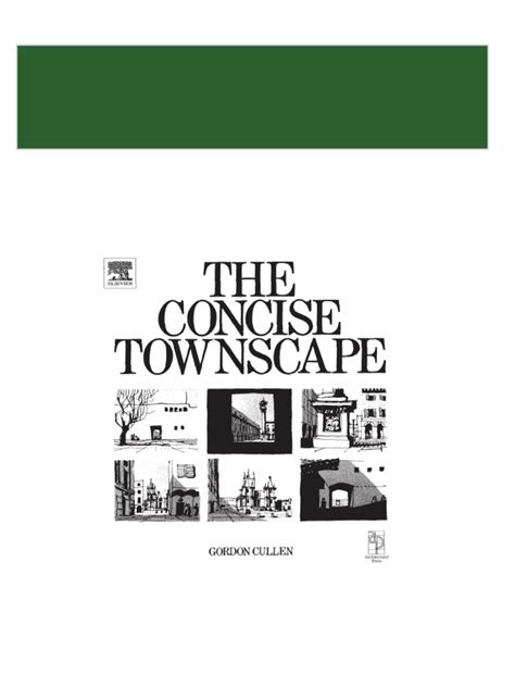 Concise Townscape Ebook Ebook Kindle Editon