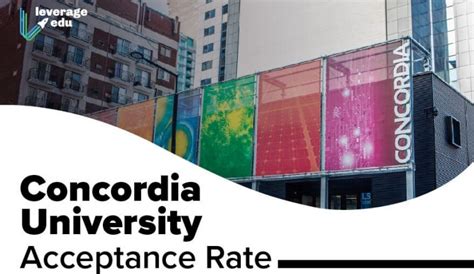 Concordia University Acceptance Rate: All You Need to Know