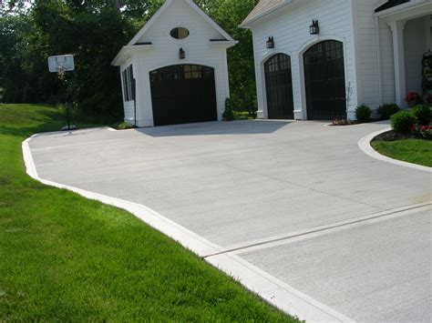 Concrete Driveways: