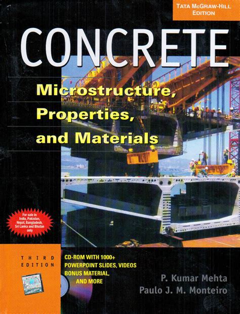 Concrete Microstructure, Properties, and Materials 3rd Edition PDF