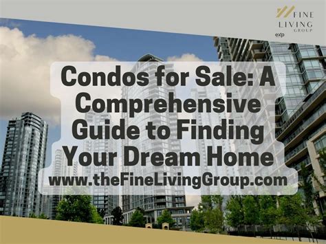 Condos For Sale New Jersey: A Comprehensive Guide to Finding Your Dream Home