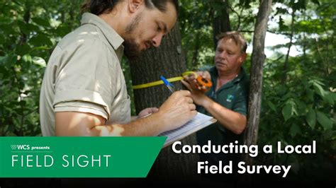 Conducting field surveys: