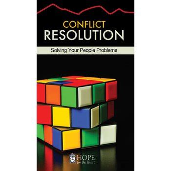 Conflict Resolution June Hunt Hope for the Heart Series PDF