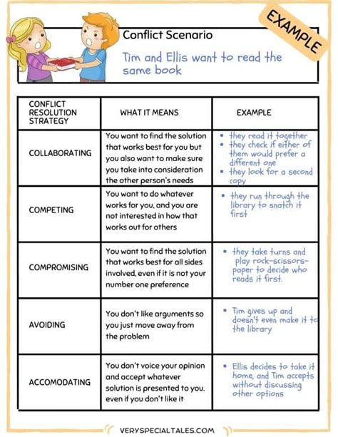 Conflict Resolution Story For Second Graders PDF