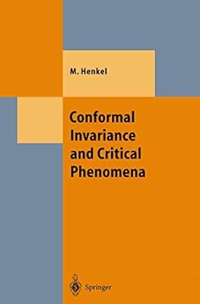 Conformal Invariance and Critical Phenomena 1st Edition Epub