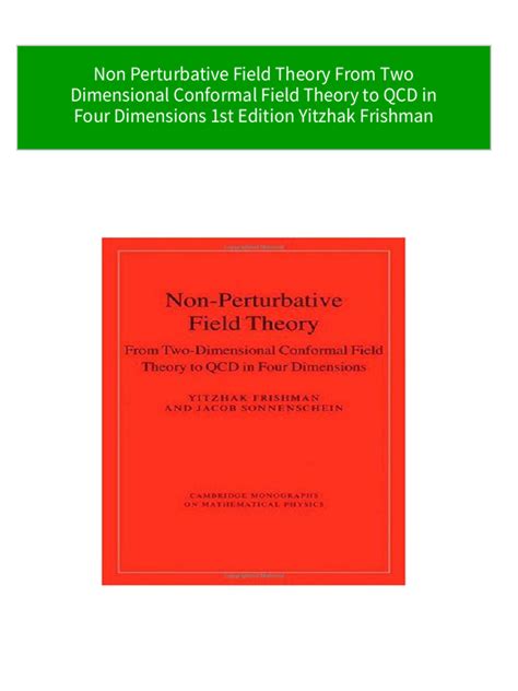 Conformal Quantum Field Theory in D-Dimensions 1st Edition Kindle Editon