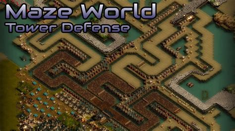 Confront a Maze of Tower Defense Challenges